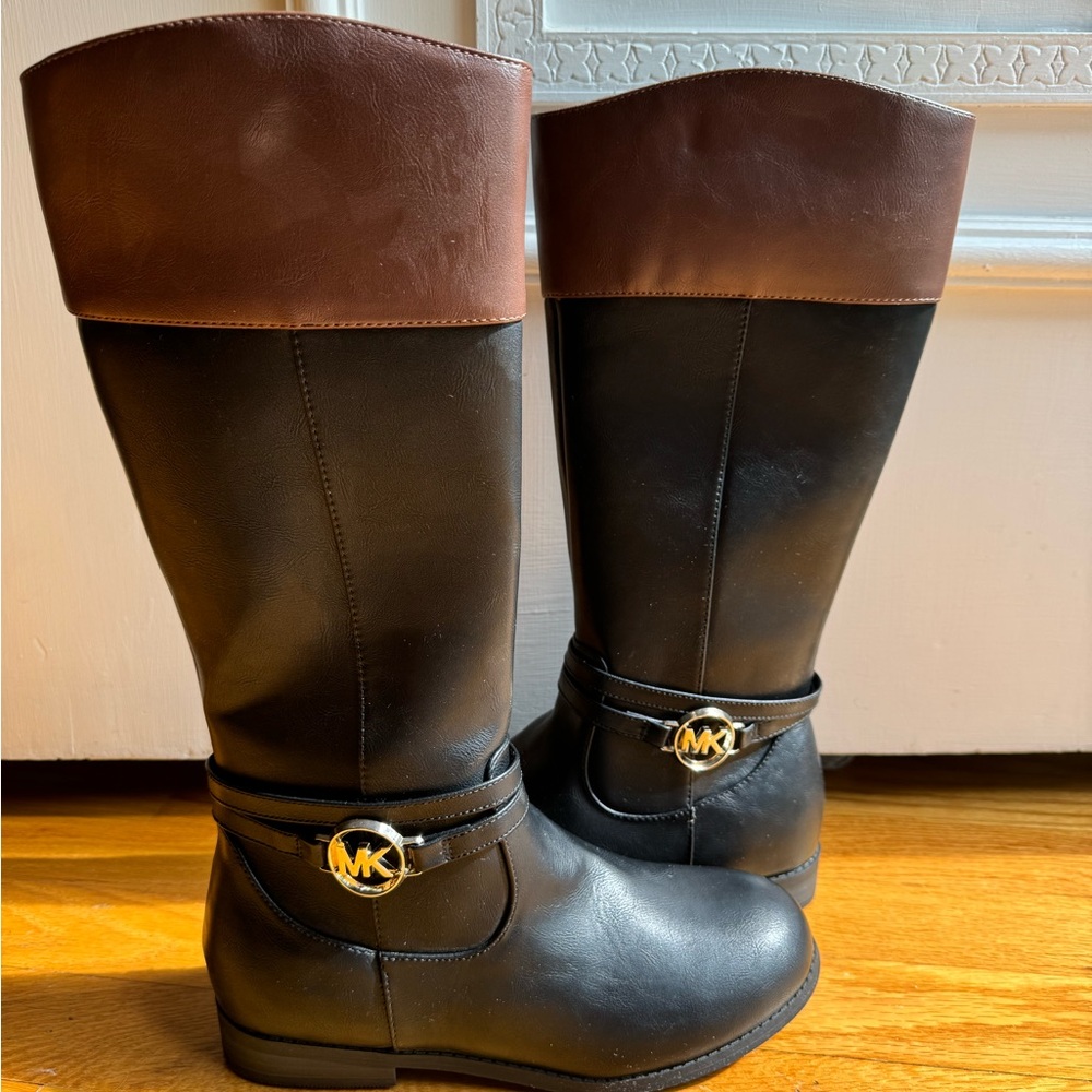 NWT Girls Micheal Kors Riding boots size 3